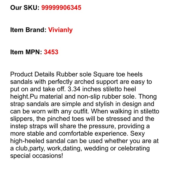 Vivianly white Heels size 9 - Picture 9 of 10